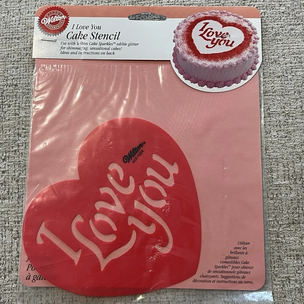 Wilton Vintage Cake Stencils‎ Lot Halloween Flag Angel Valentine's Day Holidays